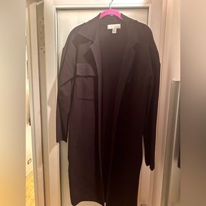 Longline black sweater